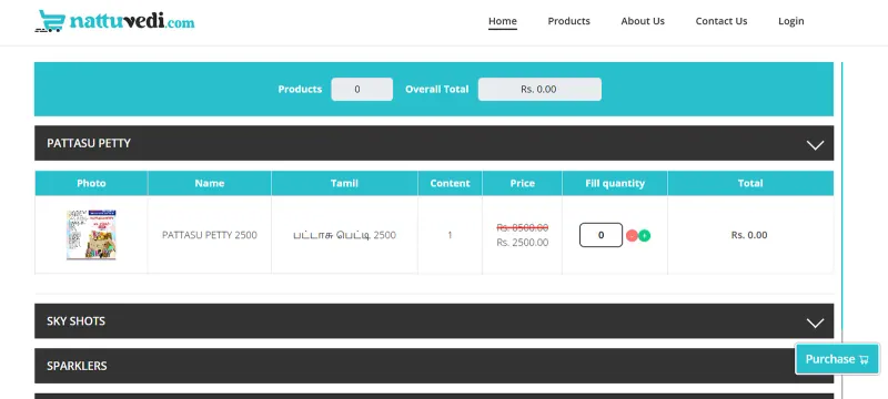 Nattuvedi website preview