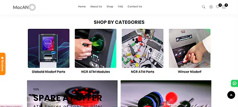 Macan Technologies - ATM Hardwares  — inner page