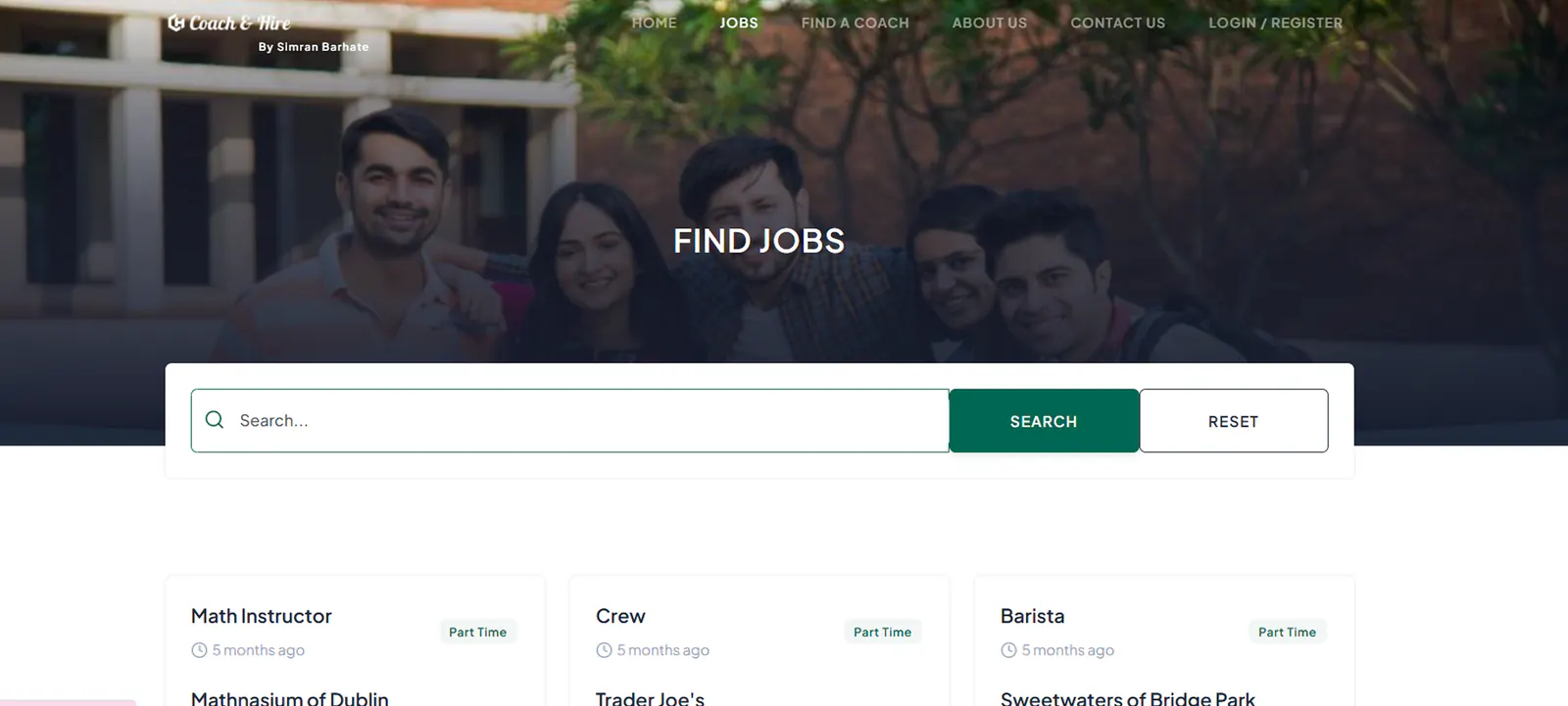 Coach & Hire - The Job Portal screenshot 5
