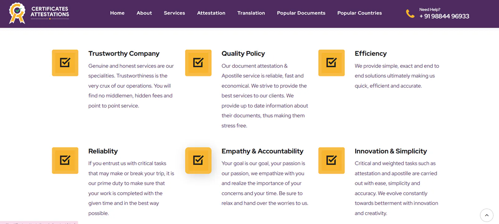 Certificates Attestations screenshot 6
