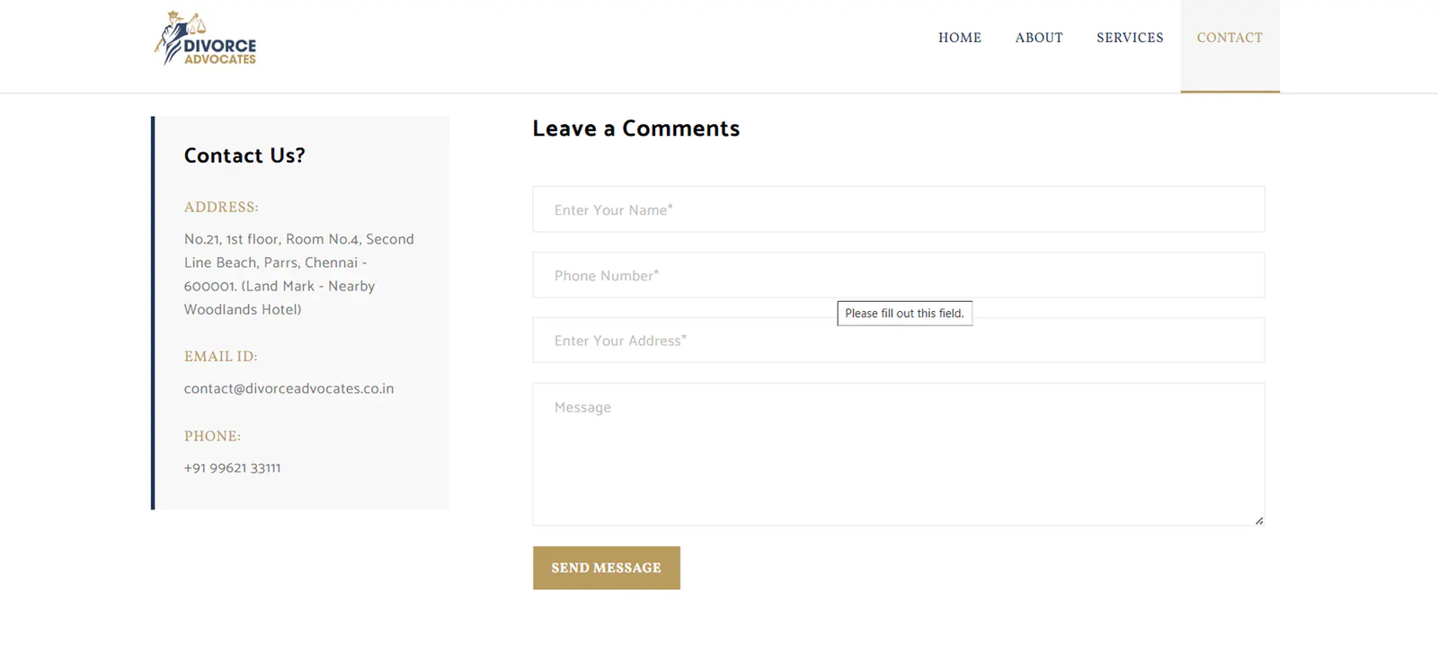 Divorce Advocates screenshot 6